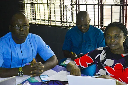 The-APRNet-Gen-and-Asst-Secretary-Drs-Nze-and-Ndubueze-Ogaraku-with-Mr-Dan-Oyobo-at-the-background